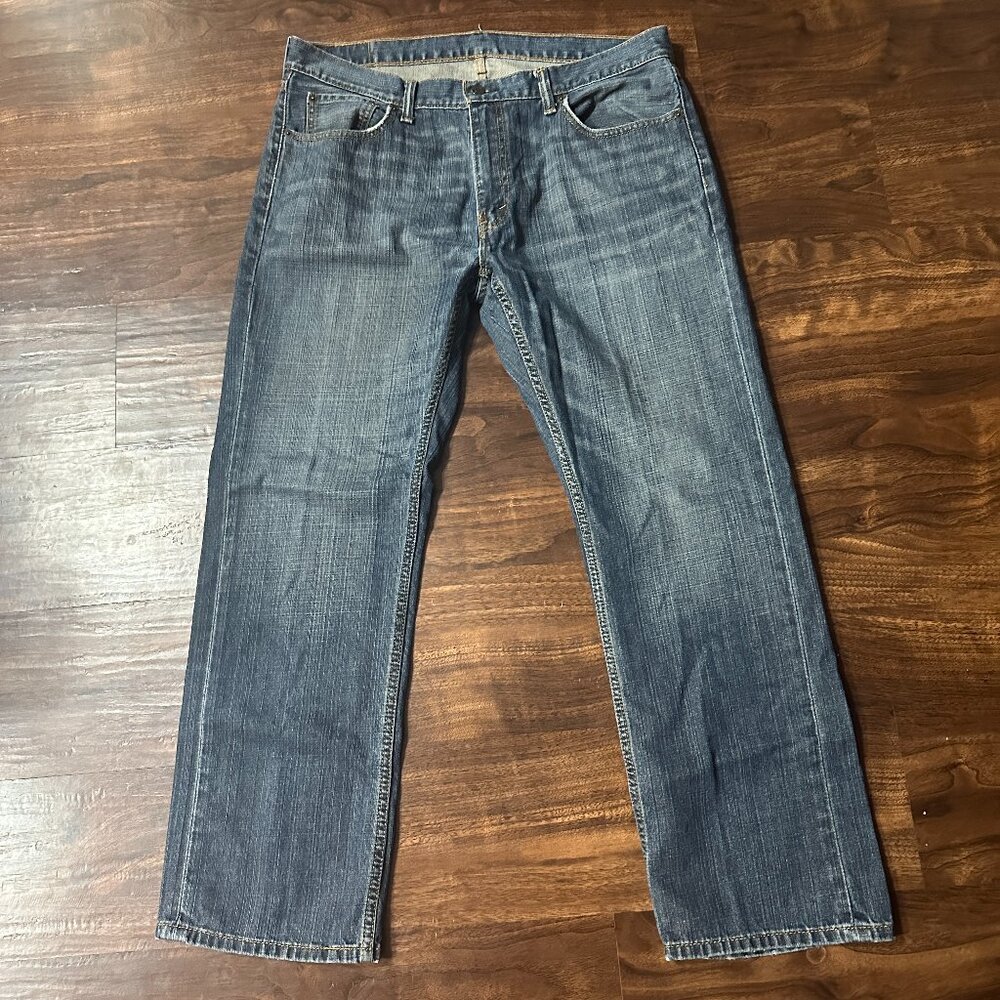 Men's Levis 559‎ Straight Fit Denim Jeans Size 36Wx30L